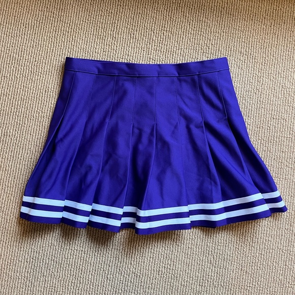 Purple Cheerleading Skirt - Picture 2 of 3